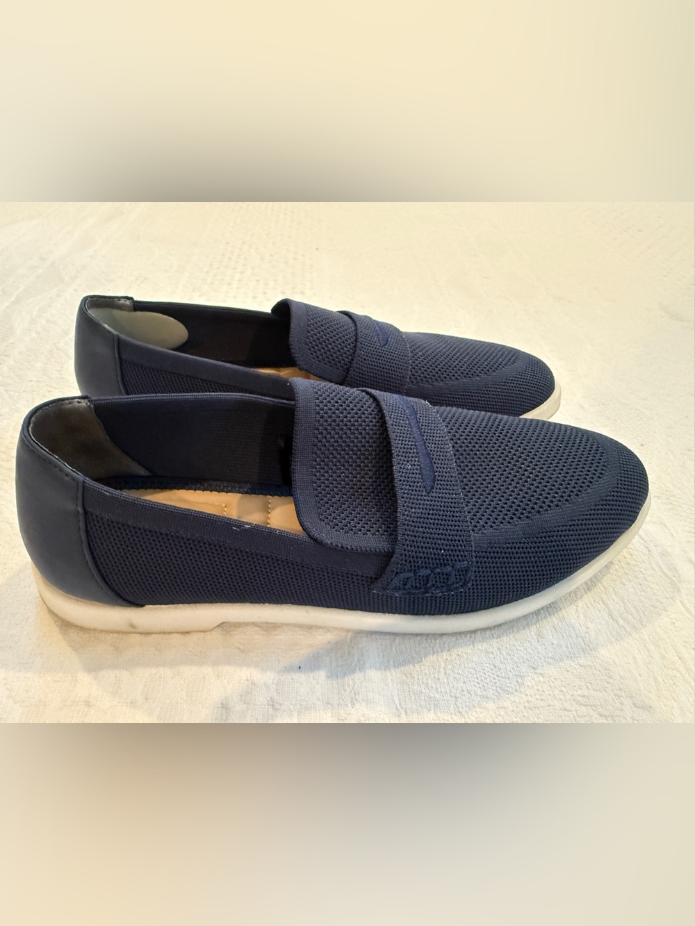 Tommy Bahama Loafer Flats Navy Blue Shoes Women’s Size 8